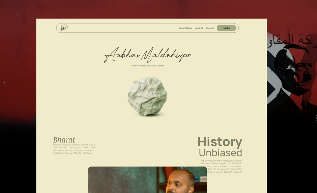 Aabhas Website of an Author